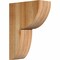 Ekena Millwork Crestline Rough Sawn Corbel, Western Red Cedar, 4"W x 10"D x 14"H COR04X10X14CRE00RWR - alternate 1